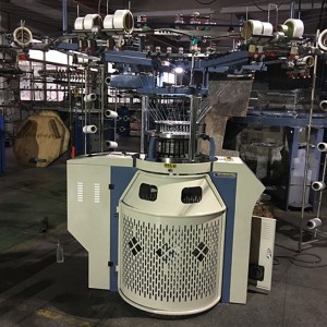 Máquina de textil circular de pequeño diámetro y alta velocidad computarizada